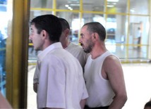 Two citizens of Azerbaijan detained on board of "Freedom flotilla" arrived in Baku, Baku, Azerbaijan, june 06 2010