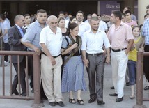 Two citizens of Azerbaijan detained on board of "Freedom flotilla" arrived in Baku, Baku, Azerbaijan, june 06 2010