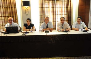 French company TOTAL presents EIA report on drilling of exploratory wells in Azerbaijan, Baku, Azerbaijan, june 10 2010