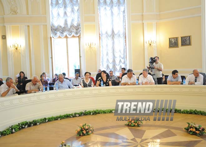 A new book by Azerbaijani professor, doctor of philology Gazanfar Pashayev "To respect is our duty" has been presented, Baku, Azerbaijan, June 11. 2010