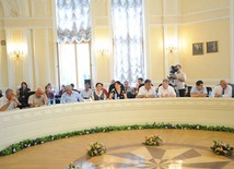 A new book by Azerbaijani professor, doctor of philology Gazanfar Pashayev "To respect is our duty" has been presented, Baku, Azerbaijan, June 11. 2010