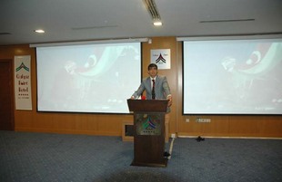 Baku hosts "Role of leaders in history of Turkic statehood" conference, Baku, Azerbaijan, June 11. 2010