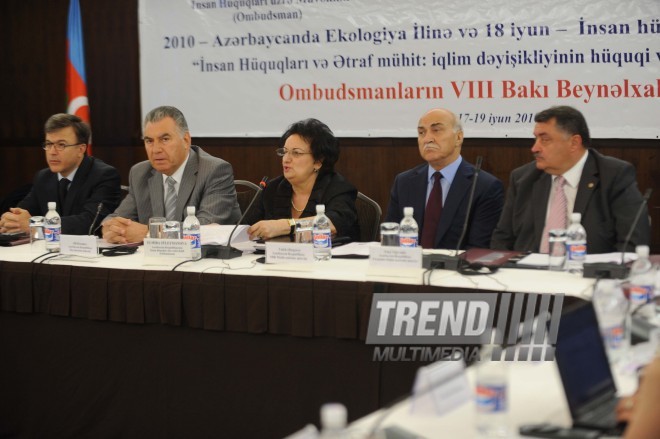 The 8th International Baku Conference of Ombudsmen, Baku, Azerbaijan, June 17. 2010