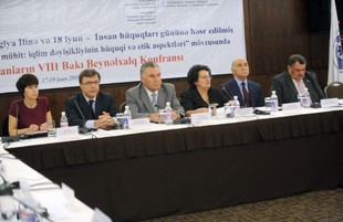 The 8th International Baku Conference of Ombudsmen, Baku, Azerbaijan, June 17. 2010