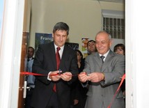 Austrian library opened in Baku, Austrian Foreign Minister Michael Shpindelegger, Baku, Azerbaijan, June 23, 2010 