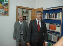 Austrian library opened in Baku, Austrian Foreign Minister Michael Shpindelegger, Baku, Azerbaijan, June 23, 2010 