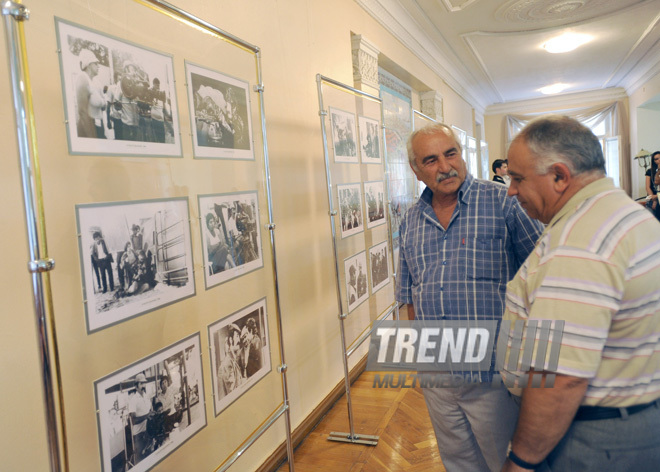 Baku Museum Center hosts jubilee event on 65th anniversary of Honoured Art Worker, Famous Azerbaijani cameraman Valery Karimov, Baku, Azerbaijan, June 30, 2010