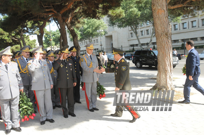 Azerbaijan Marks Police Day July 2, Internal Minister Ramil Usubov, Baku, Azerbaijan, Jule 2, 2010