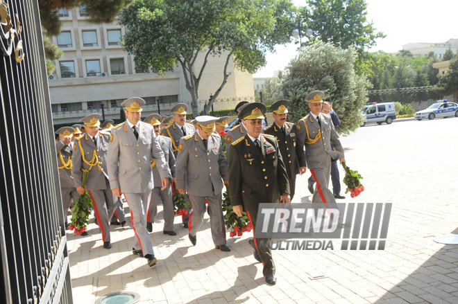 Azerbaijan Marks Police Day July 2, Internal Minister Ramil Usubov, Baku, Azerbaijan, Jule 2, 2010