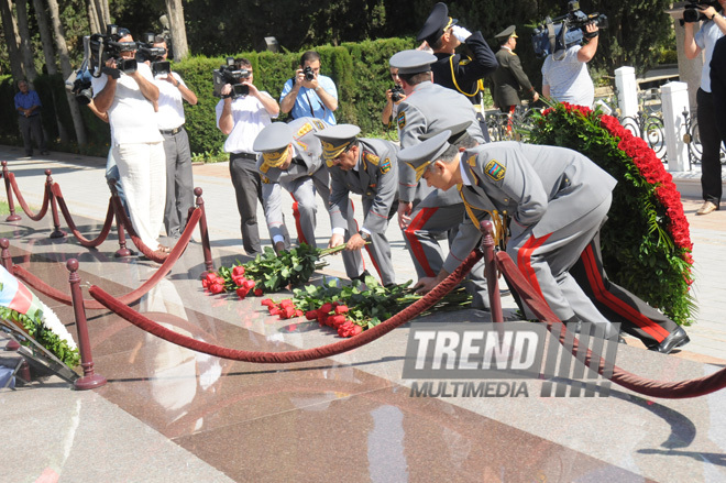 Azerbaijan Marks Police Day July 2, Internal Minister Ramil Usubov, Baku, Azerbaijan, Jule 2, 2010