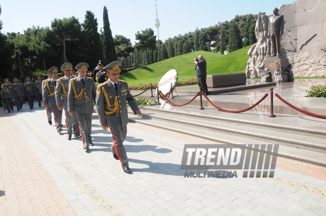 Azerbaijan Marks Police Day July 2, Internal Minister Ramil Usubov, Baku, Azerbaijan, Jule 2, 2010