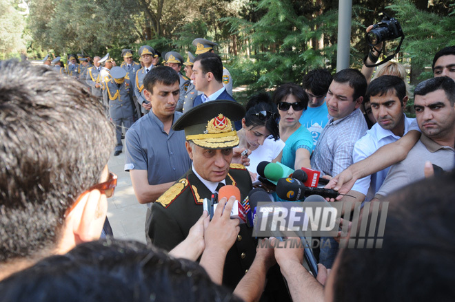 Azerbaijan Marks Police Day July 2, Internal Minister Ramil Usubov, Baku, Azerbaijan, Jule 2, 2010