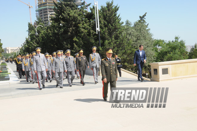 Azerbaijan Marks Police Day July 2, Internal Minister Ramil Usubov, Baku, Azerbaijan, Jule 2, 2010