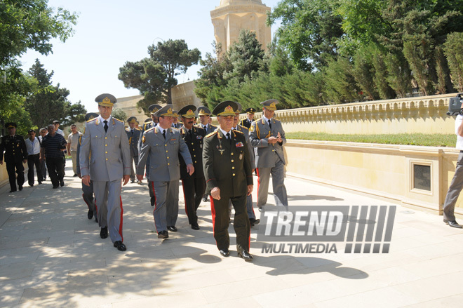 Azerbaijan Marks Police Day July 2, Internal Minister Ramil Usubov, Baku, Azerbaijan, Jule 2, 2010