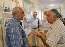 Baku Museum Center hosts jubilee event on 65th anniversary of Honoured Art Worker, Famous Azerbaijani cameraman Valery Karimov, Baku, Azerbaijan, June 30, 2010