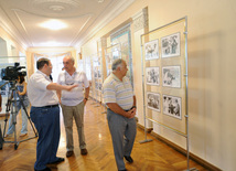 Baku Museum Center hosts jubilee event on 65th anniversary of Honoured Art Worker, Famous Azerbaijani cameraman Valery Karimov, Baku, Azerbaijan, June 30, 2010