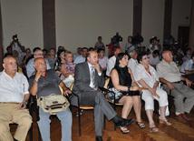 Baku Museum Center hosts jubilee event on 65th anniversary of Honoured Art Worker, Famous Azerbaijani cameraman Valery Karimov, Baku, Azerbaijan, June 30, 2010