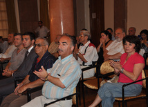 Baku Museum Center hosts jubilee event on 65th anniversary of Honoured Art Worker, Famous Azerbaijani cameraman Valery Karimov, Baku, Azerbaijan, June 30, 2010