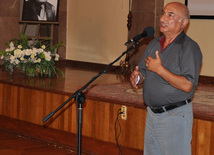 Baku Museum Center hosts jubilee event on 65th anniversary of Honoured Art Worker, Famous Azerbaijani cameraman Valery Karimov, Baku, Azerbaijan, June 30, 2010