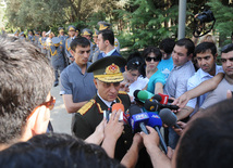 Azerbaijan Marks Police Day July 2, Internal Minister Ramil Usubov, Baku, Azerbaijan, Jule 2, 2010