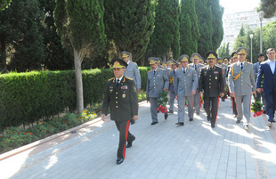 Azerbaijan Marks Police Day July 2, Internal Minister Ramil Usubov, Baku, Azerbaijan, Jule 2, 2010