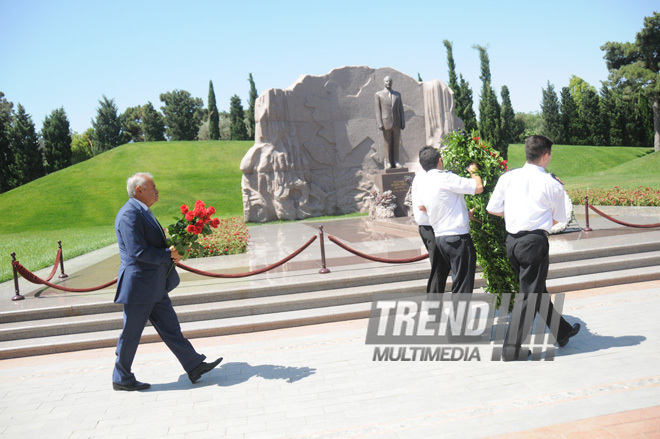 Baku marks professional holiday of workers of Azerbaijan State Caspian Shipping Company (CASPAR), CASPAR Head Aydin Bashirov, Baku, Azerbaijan, July 3, 2010