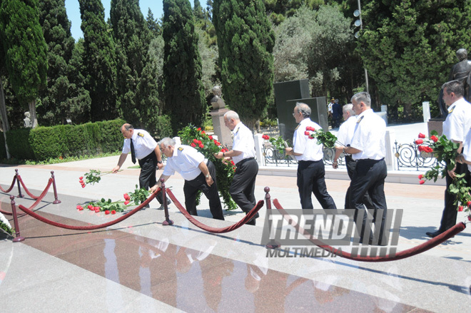 Baku marks professional holiday of workers of Azerbaijan State Caspian Shipping Company (CASPAR), CASPAR Head Aydin Bashirov, Baku, Azerbaijan, July 3, 2010