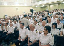 Baku marks professional holiday of workers of Azerbaijan State Caspian Shipping Company (CASPAR), Baku, Azerbaijan, July 3, 2010