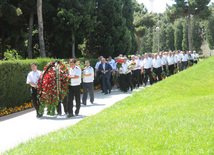 Baku marks professional holiday of workers of Azerbaijan State Caspian Shipping Company (CASPAR), CASPAR Head Aydin Bashirov, Baku, Azerbaijan, July 3, 2010