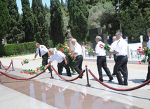 Baku marks professional holiday of workers of Azerbaijan State Caspian Shipping Company (CASPAR), Baku, Azerbaijan, July 3, 2010