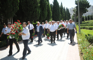 Baku marks professional holiday of workers of Azerbaijan State Caspian Shipping Company (CASPAR), CASPAR Head Aydin Bashirov, Baku, Azerbaijan, July 3, 2010