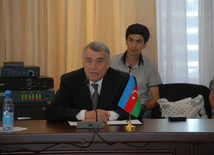 Azerbaijani Industry and Energy Minister Natig Aliyev's meeting with Egyptian Petroleum Minister Amin Sameh  Fahmy, Baku, Azerbaijan, Jule 07, 2010 
