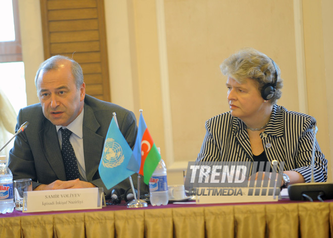 Presentation of assessments of needs in trade and human development in Azerbaijan, Baku, Azerbaijan, Jule 08, 2010