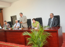 Presentation of book dedicated to nationwide leader of Azerbaijan, Baku, Azerbaijan, 12 july 2010.