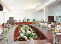 Presentation of book dedicated to nationwide leader of Azerbaijan, Baku, Azerbaijan, 12 july 2010.