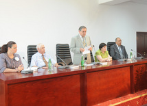 Presentation of book dedicated to nationwide leader of Azerbaijan, Baku, Azerbaijan, 12 july 2010.