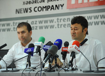 Press conference devoted to first annual symposium of specialists on international relations, Baku, Azerbaijan, july 20 2010