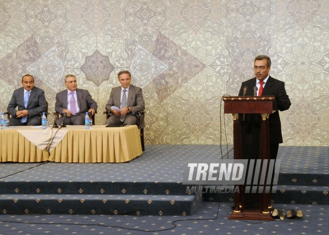 Celebrations of the 135th anniversary of the national press held in Azerbaijan, Baku, Azerbaijan, July 22 2010