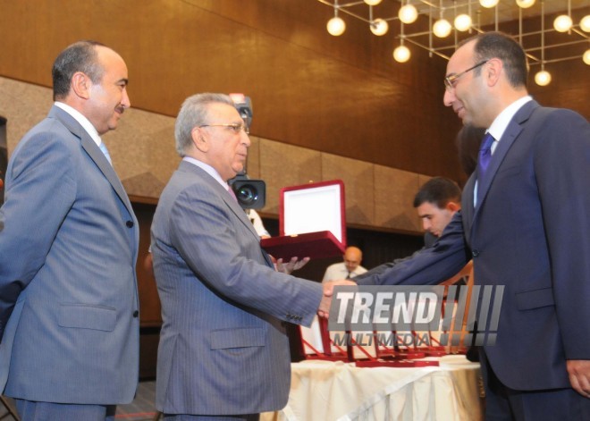 Celebrations of the 135th anniversary of the national press held in Azerbaijan, Baku, Azerbaijan, July 22 2010