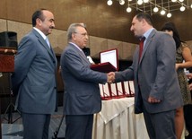 Celebrations of the 135th anniversary of the national press held in Azerbaijan, Baku, Azerbaijan, July 22 2010