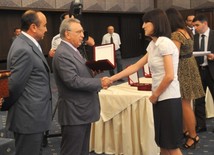 Celebrations of the 135th anniversary of the national press held in Azerbaijan, Baku, Azerbaijan, July 22 2010