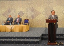 Celebrations of the 135th anniversary of the national press held in Azerbaijan, Baku, Azerbaijan, July 22 2010