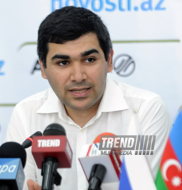 Presentation of the project "Peace or Victory: a look at the conflict", Baku, Azerbaijan, Jule 27, 2010