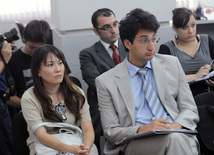 Presentation of the project "Peace or Victory: a look at the conflict", Baku, Azerbaijan, Jule 27, 2010