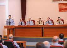 Interior Ministry conducts collective meeting on six-month-results, Baku, Azerbaijan, Jule 29, 2010 