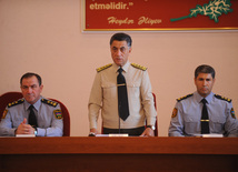 Interior Ministry conducts collective meeting on six-month-results, Interior Minister Ramil Usubov, Baku, Azerbaijan, Jule 29, 2010 