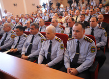 Interior Ministry conducts collective meeting on six-month-results, Baku, Azerbaijan, Jule 29, 2010 