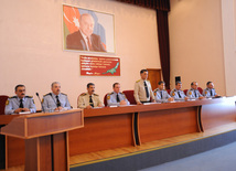 Interior Ministry conducts collective meeting on six-month-results, Baku, Azerbaijan, Jule 29, 2010 