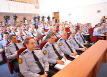 Interior Ministry conducts collective meeting on six-month-results, Baku, Azerbaijan, Jule 29, 2010 