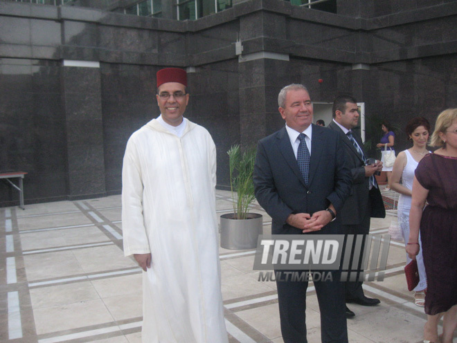 Independence Day of Kingdom of Morocco celebrated in Azerbaijan, Baku, Azerbaijan, July 30 2010